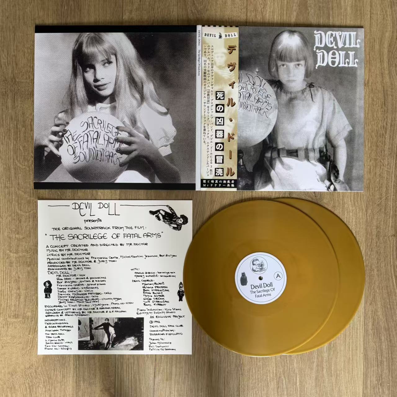 Devil Doll - The Sacrilege Of Fatal Arms - Double LP | goatowarex666